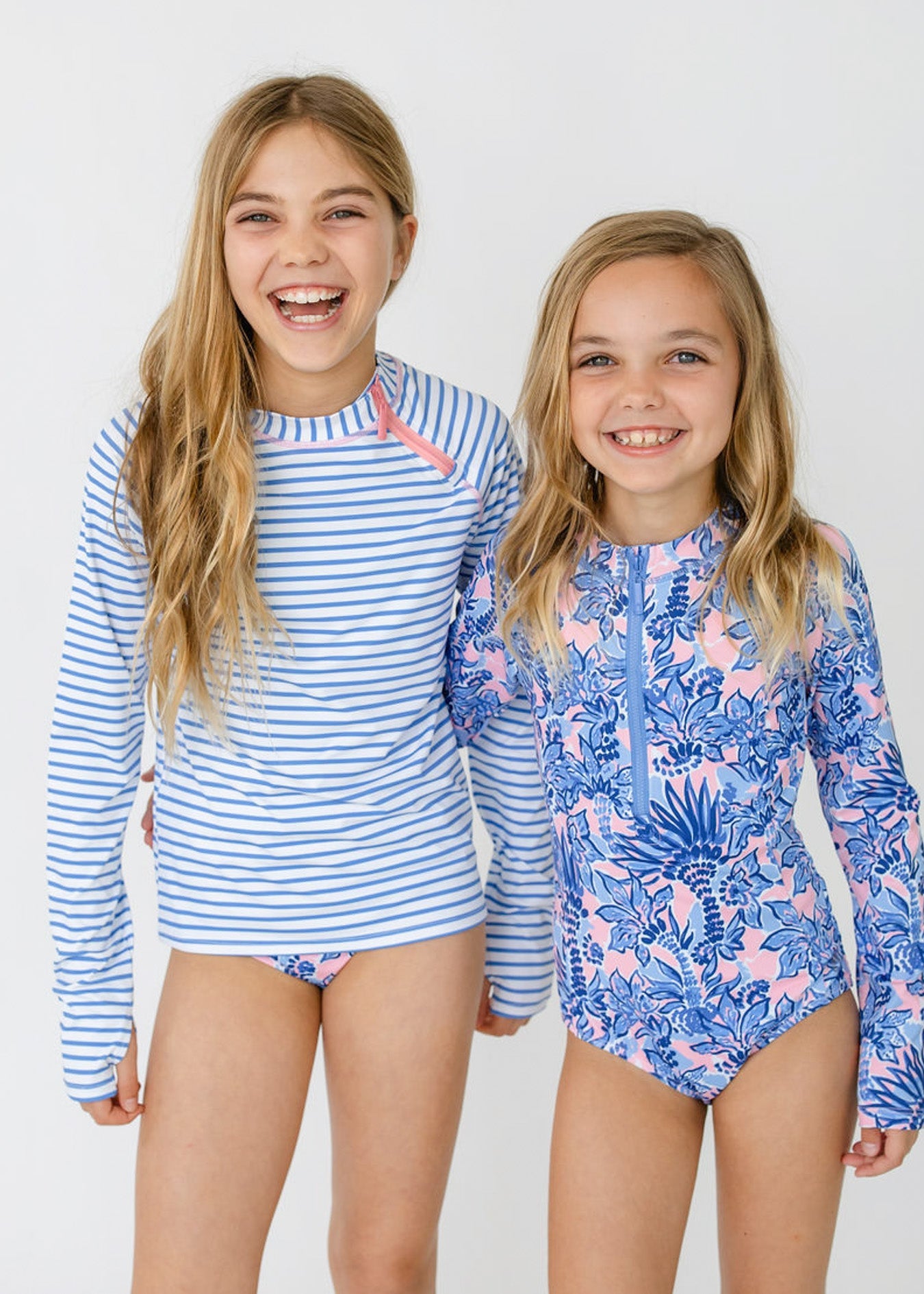 Girls Palm Beach 3-Piece Long Sleeve Rashguard Set