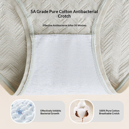 High-waisted Pure Cotton Period Panties For Women
