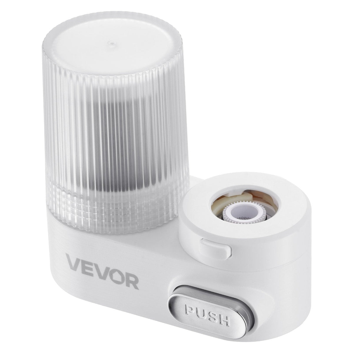 Faucet Mount Water Filter Sink Water Purifier For Kitchen Vertical White