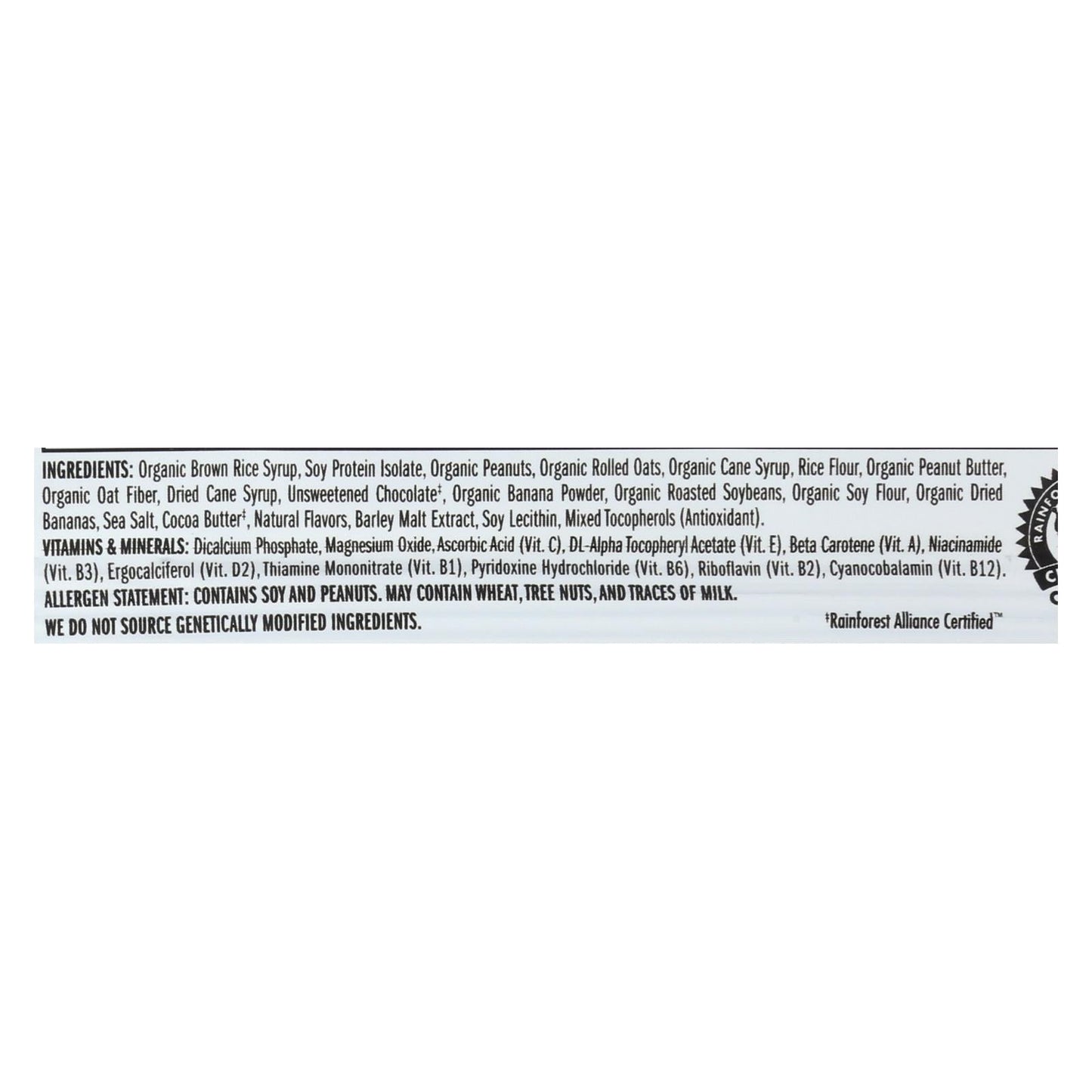 Clif Bar - Peanut Butter Banana with Dark Chocolate - 12 Pack - 2.4 oz