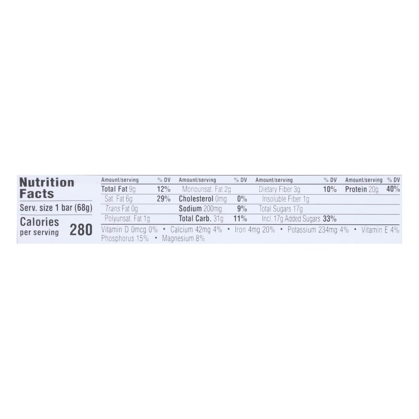 Clif Bar Builder's Bar - Chocolate Mint Delight, 2.4 Oz, Case of 12
