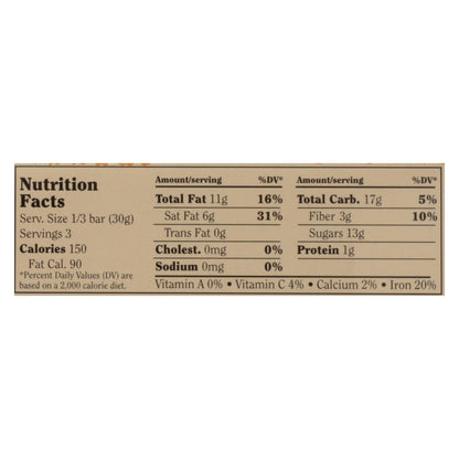 Chocolove XOXOX Dark Chocolate Bar with Orange Peel -12x 3.2 Oz