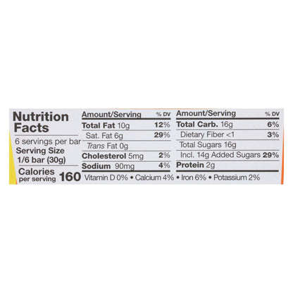 Tony's Chocolonely Milk Caramel Chocolate Bar, 6.35 oz (Case of 15)
