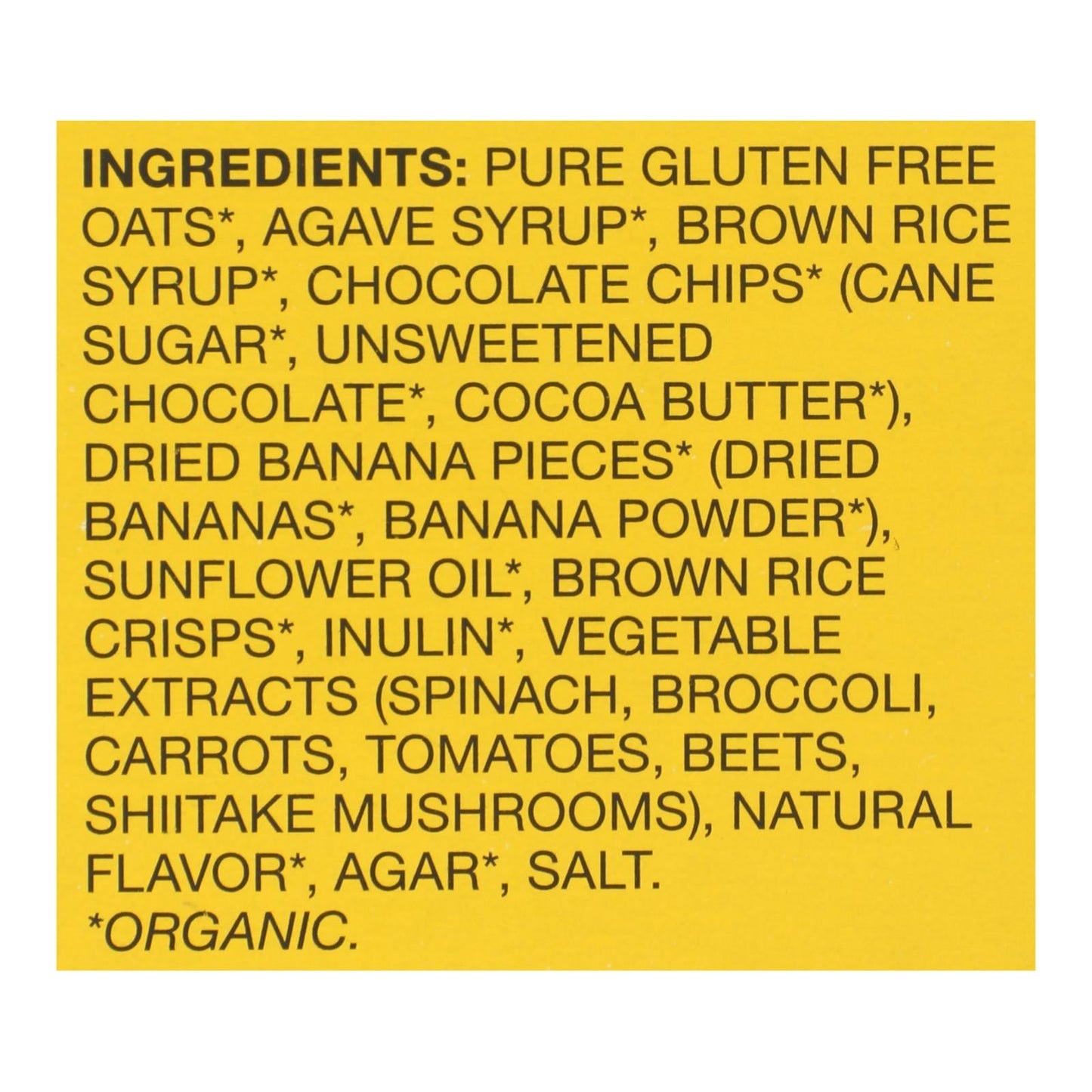 Made Good Chocolate Banana Granola Bars - Case of 6 - 5 Oz. Each