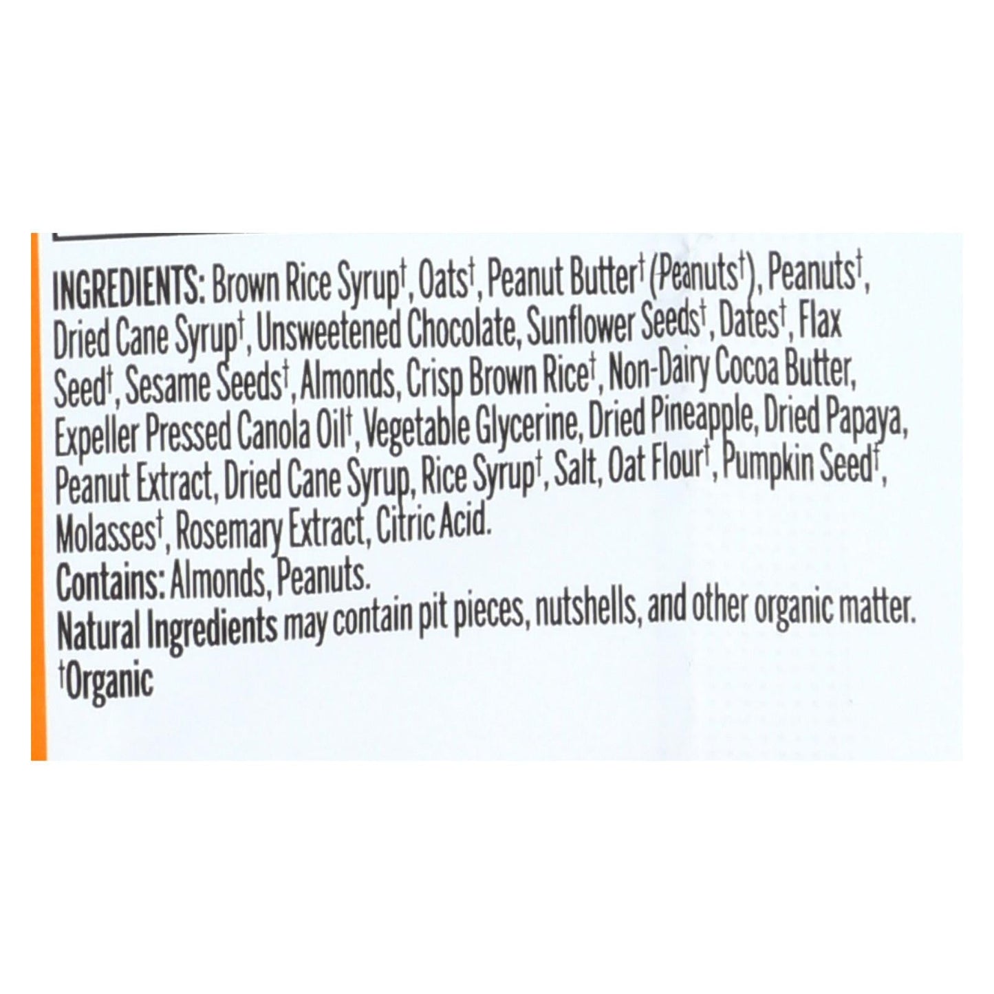 Pro Bar Organic Peanut Butter Chocolate Chip Bar - 3 Oz - Pack of 12