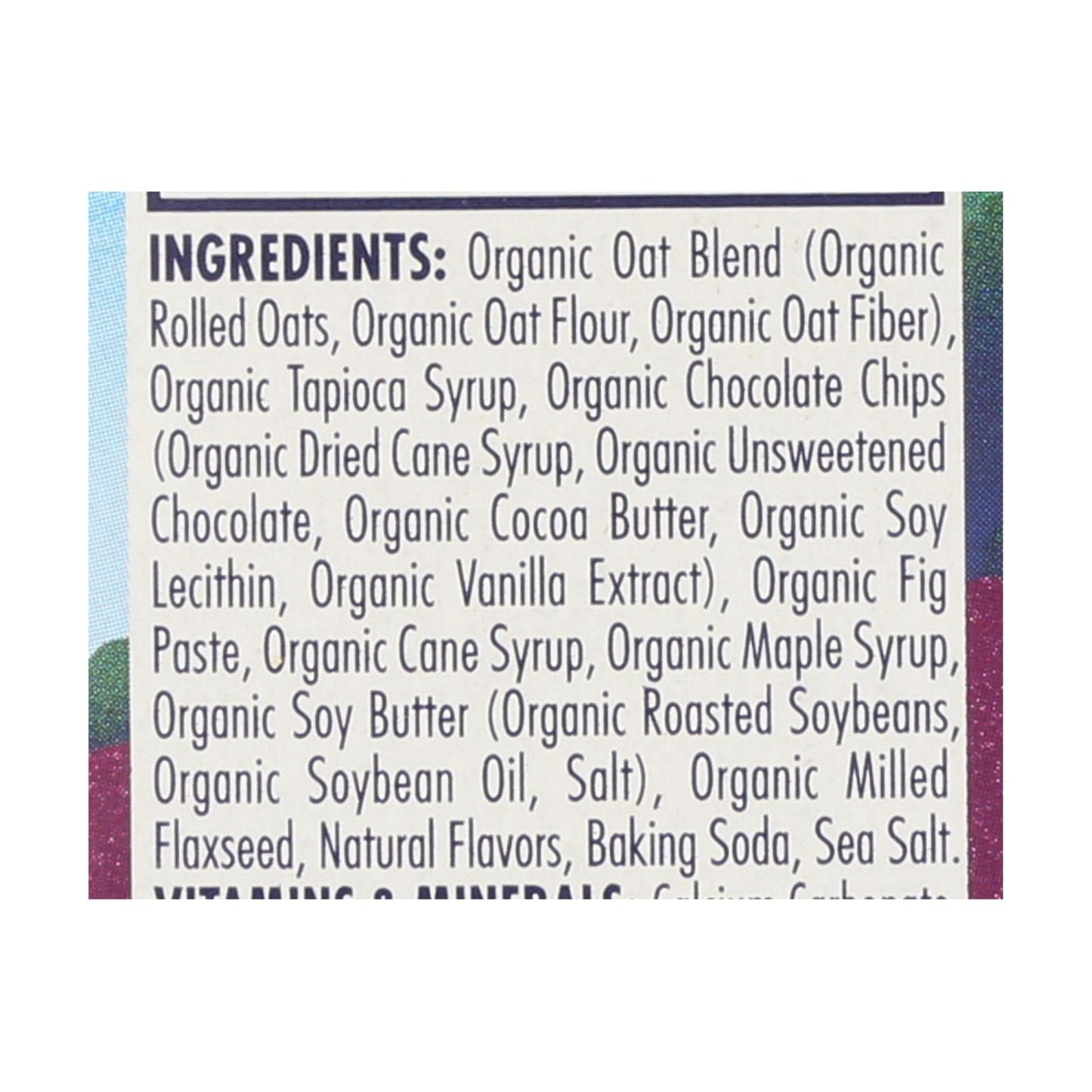 Clif Kid Zbar Organic Chocolate Chip, 7.62 oz, Case of 9