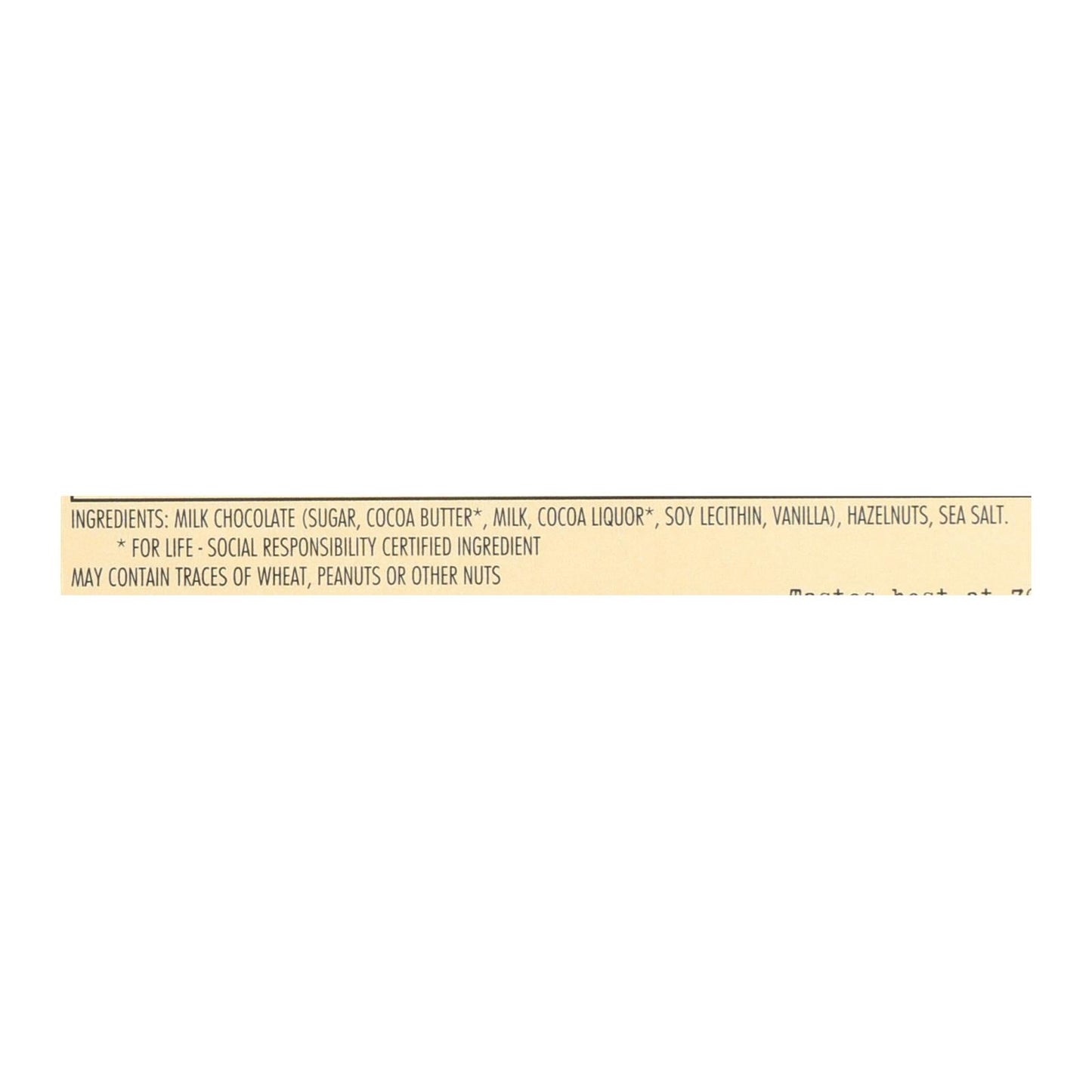 Chocolove Xoxox Premium Milk Chocolate Bar with Roasted Hazelnuts - 3.2 Oz (12 Pack)
