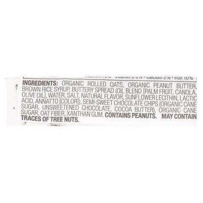 Bobo's Oat Bars - Peanut Butter Filled Chocolate Chip - 2.5 Oz, Case of 12