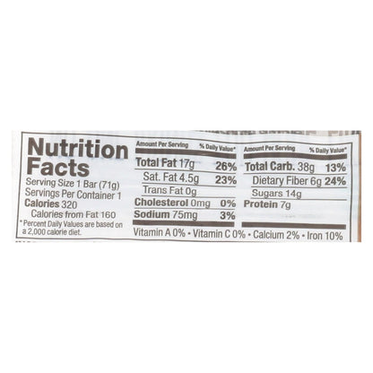 Bobo's Oat Bars - Peanut Butter Filled Chocolate Chip - 2.5 Oz, Case of 12