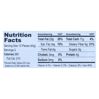 Equal Exchange Organic 92% Cacao Dark Chocolate Bar - Pack of 12, 2.8 Oz
