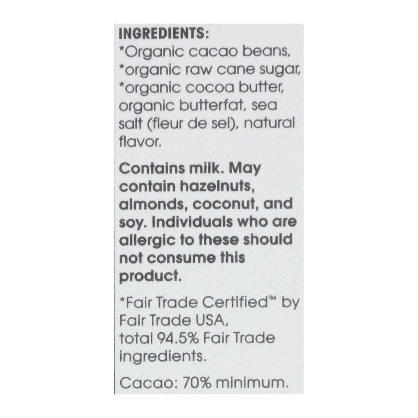 Alter Eco Organic Dark Chocolate, Salted Brown Butter, 72% Cacao, Case of 12 (2.82 oz)