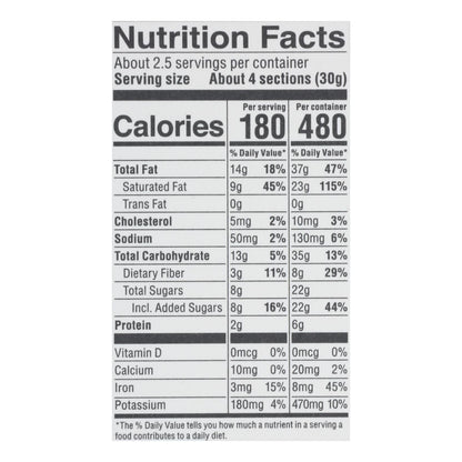 Alter Eco Organic Dark Chocolate, Salted Brown Butter, 72% Cacao, Case of 12 (2.82 oz)