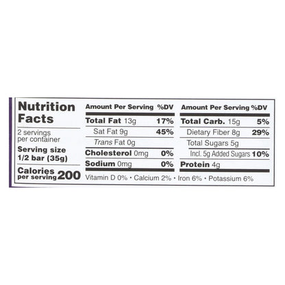 Taza Chocolate Seriously Dark Chocolate Bar - Case of 10 - 2.5 Oz Bars