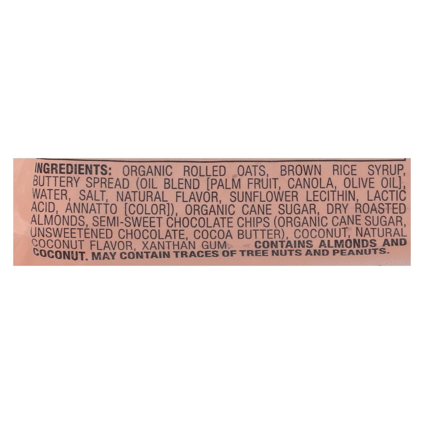 Bobo's All Natural Gluten Free Chocolate Almond Oat Bars, 3 oz, Case of 12