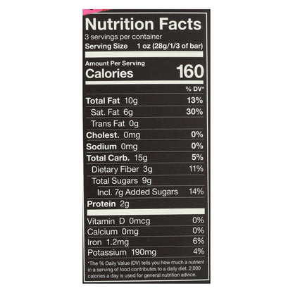 Endangered Species Dark Chocolate Bar, 72% Cocoa, Natural, With Cherries, 3oz Bar (12 Pack)
