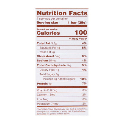 Gomacro Kids Macrobar Double Chocolate Brownie - 6.3 Oz, Pack of 7