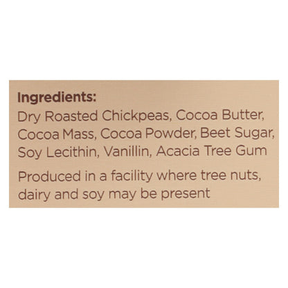 Lebby Snacks Chickpea Snacks Dark Chocolate - 3.5 Oz - Pack of 6