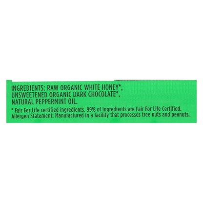 Heavenly Organics Chocolate Mint Honey Patties - 1.2 Oz - Pack of 16