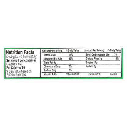 Heavenly Organics Chocolate Mint Honey Patties - 1.2 Oz - Pack of 16