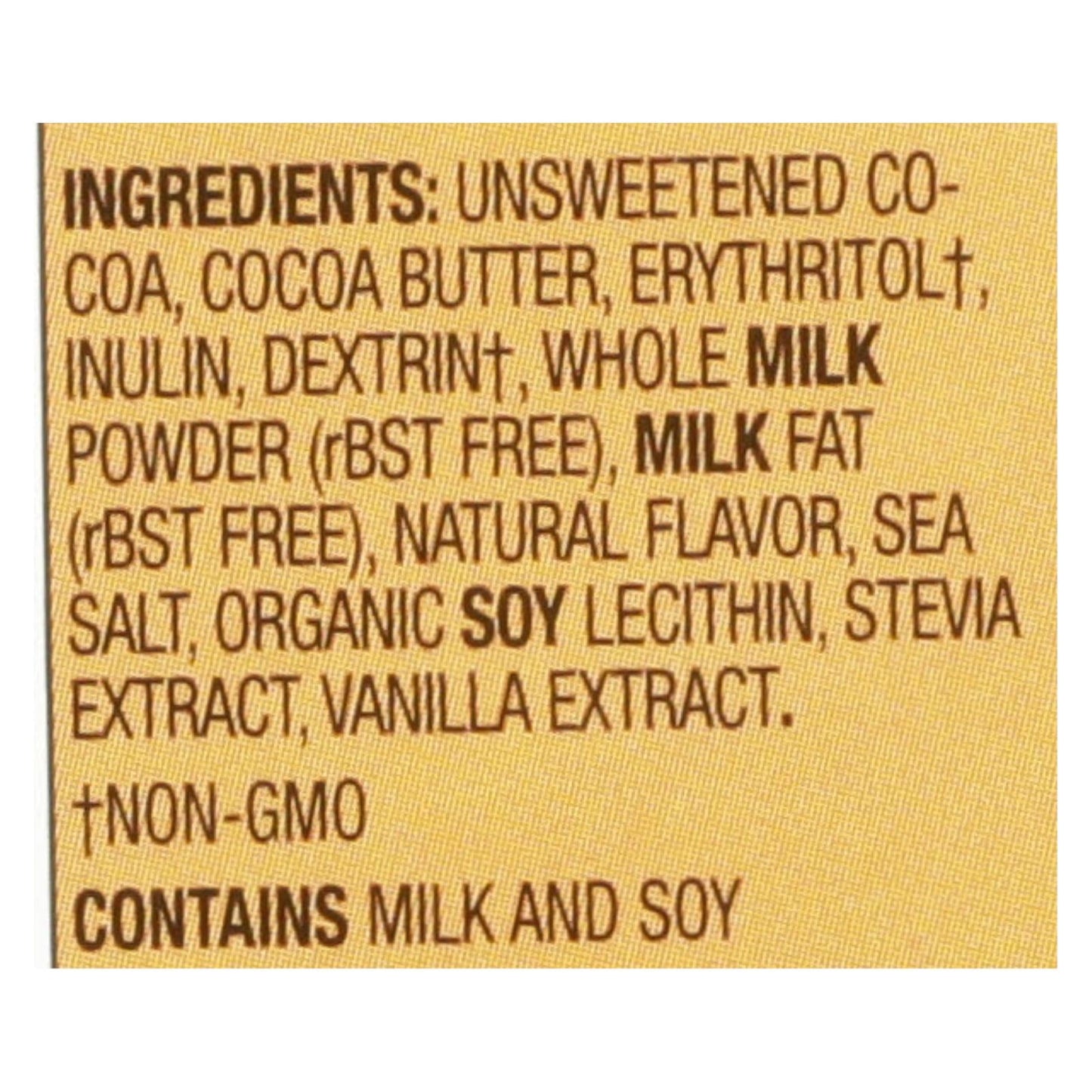 Lily's Sweets Caramelized & Salted Chocolate Bar - 12 Pack, 2.80 Oz. Each