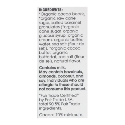 Alter Eco Americas Organic Dark Salted Burnt Caramel Chocolate Bar - 2.82 Oz Bars