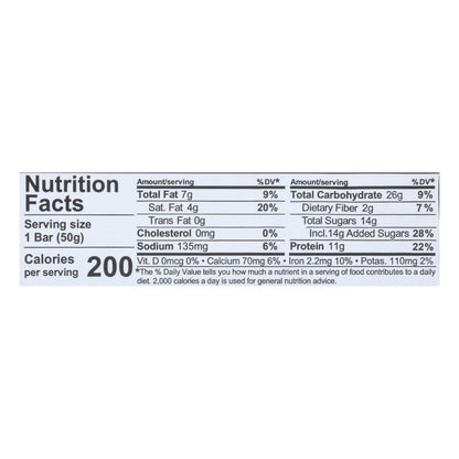 NuGo Dark Mocha Chocolate Protein Bar, 50g, Pack of 12