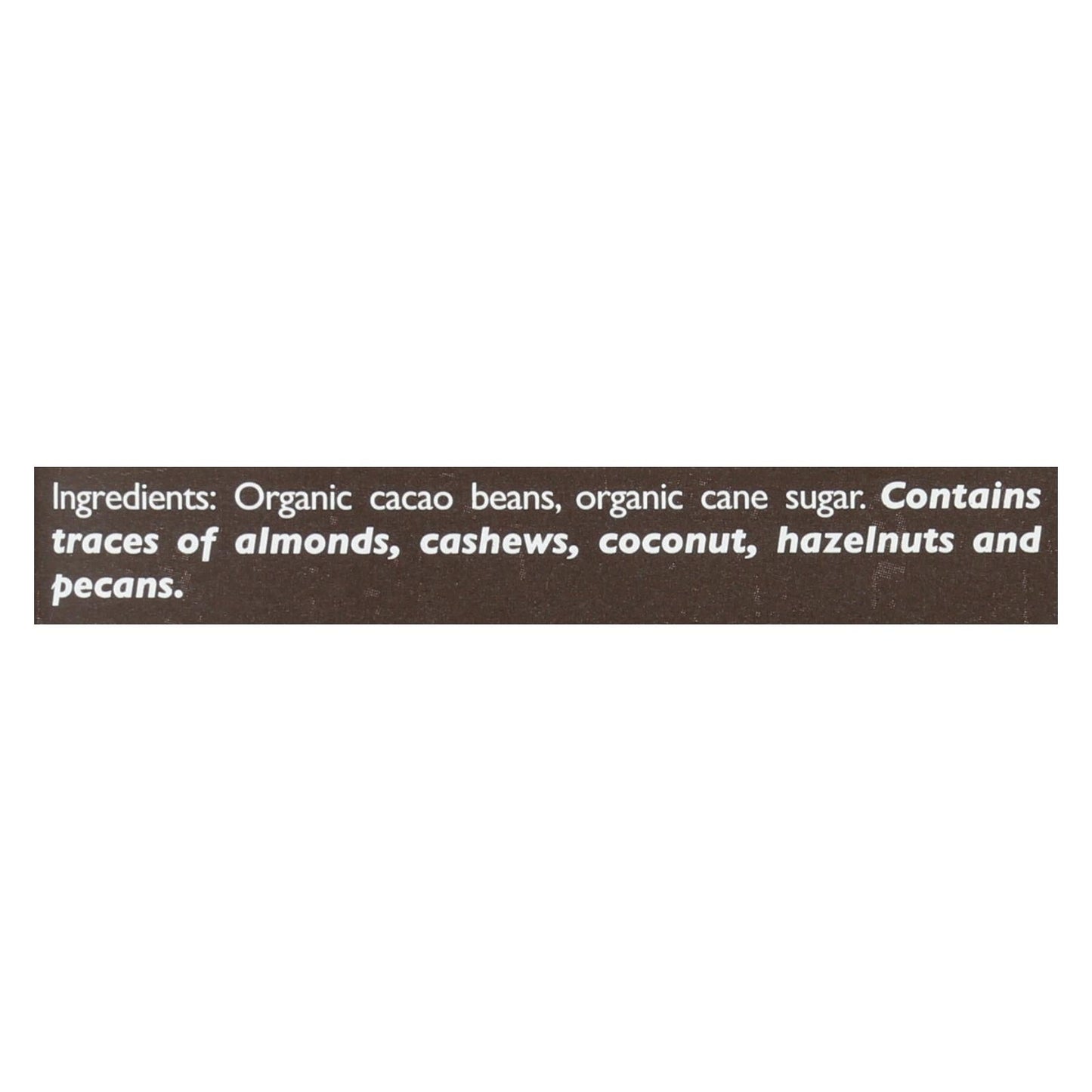 Taza Chocolate Stone Ground 2.5 Oz Organic Dark Chocolate Wicked Dark Bar - Case of 10