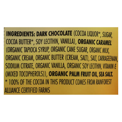 Chocolove XOXOX Peach Bites Salted Caramel - 8 Pack - 3.5 Oz.