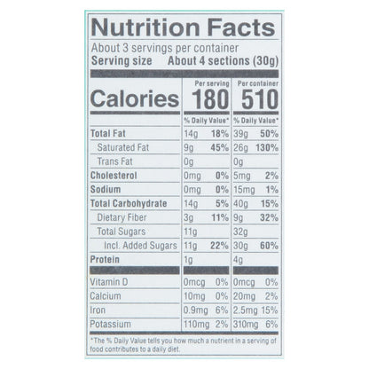 Alter Eco Dark Chocolate Thin Mints Cream Cookies - 2.96 Oz - Pack of 12