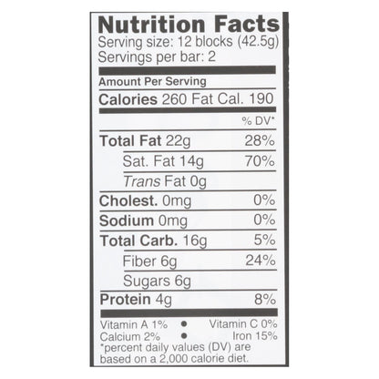 Divine 85% Dark Chocolate Bars - 3 Oz x 12
