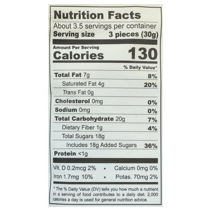 Chocolove Mint Creme Dark Chocolate Bites - 3.5 Oz - Case of 8