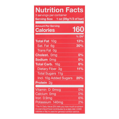 Endangered Species 3 Oz Dark Chocolate Cinnamon Cayenne & Cherries - 60% Cocoa, 12 Bars