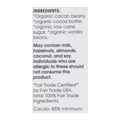 Alter Eco, Premium Organic Dark Chocolate Bar, Blackout, 2.82 Oz Bar