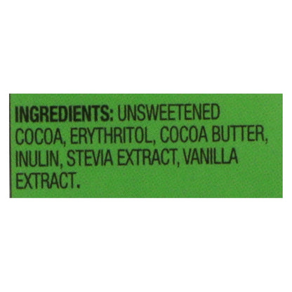 Lily's Sweets Dark Chocolate 2.8 Ounce Bar - Case of 12