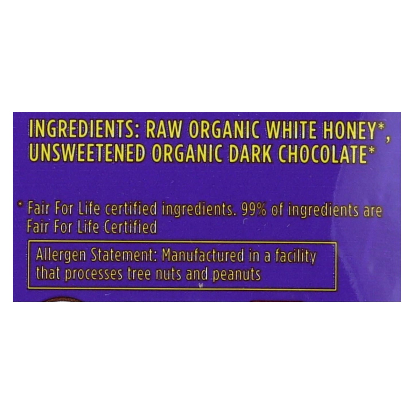 Heavenly Organics Double Dark Chocolate Honey Patties - Case of 6 - 4.66 Oz.