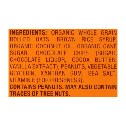 Bobo's Oat Bites, Peanut Butter Chocolate Chips, 6.5 oz, Case of 6