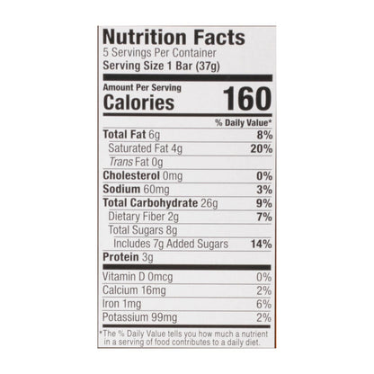 Bobo's Oat Bites, Peanut Butter Chocolate Chips, 6.5 oz, Case of 6