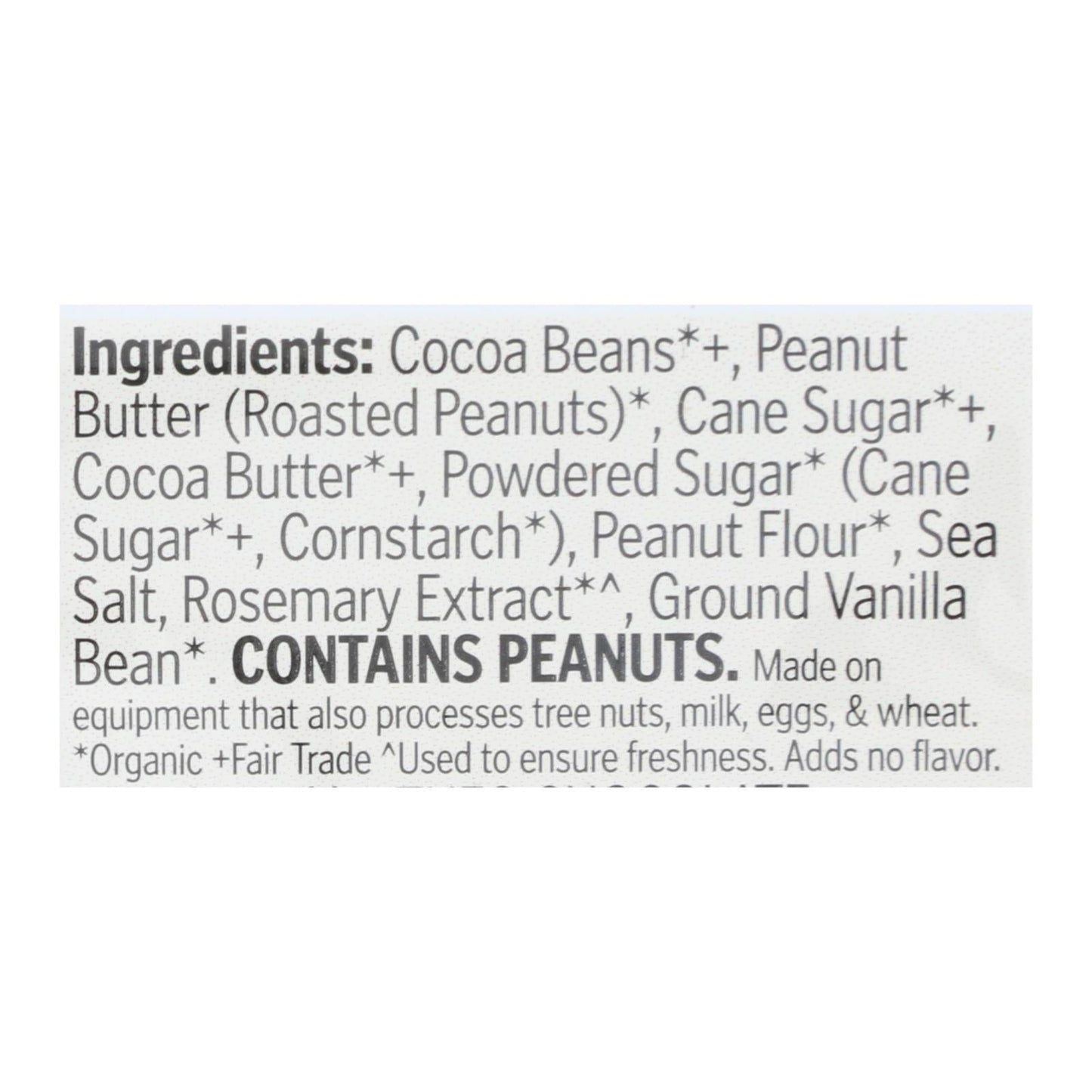 Theo Chocolate Dark Chocolate Peanut Butter Cups - 12 Pack