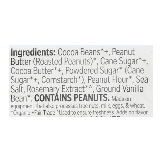 Theo Chocolate Dark Chocolate Peanut Butter Cups - 12 Pack