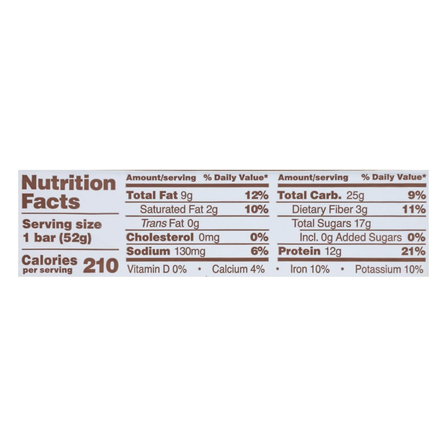 Rxbar Protn Bar - Ban Chocolate Walnut - Case of 12 - 1.83 Oz
