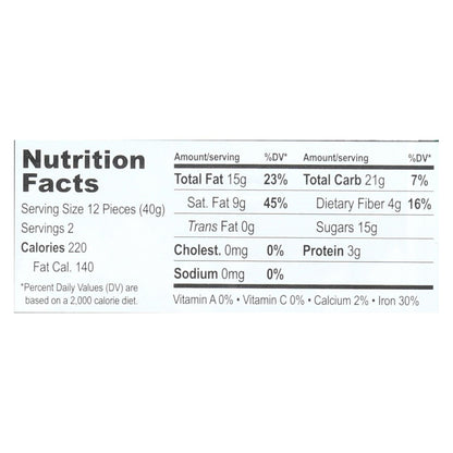 Equal Exchange Organic Dark Chocolate Bar - Rich Mint Crunch - 2.8 Oz. (Case of 12)
