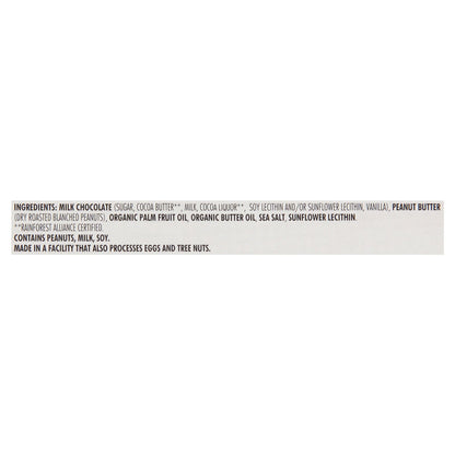Chocolove Salt Peanut Butter Filled Milk Chocolate Bar - 3.2 Oz (10-Pack)