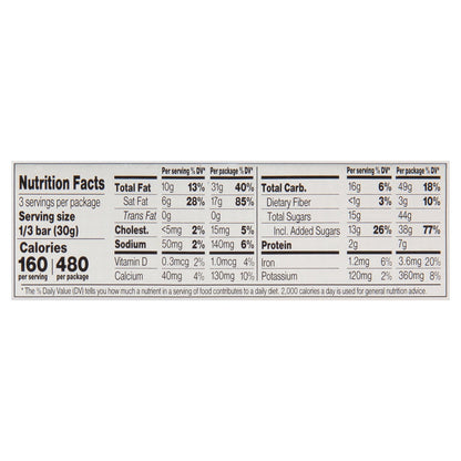 Chocolove Salt Peanut Butter Filled Milk Chocolate Bar - 3.2 Oz (10-Pack)