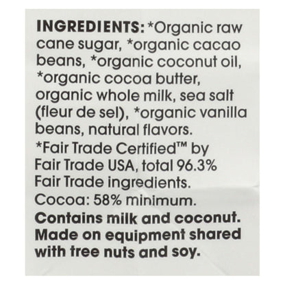 Alter Eco Organic Truffles with Sea Salt - 4.2 oz. (Case of 8)