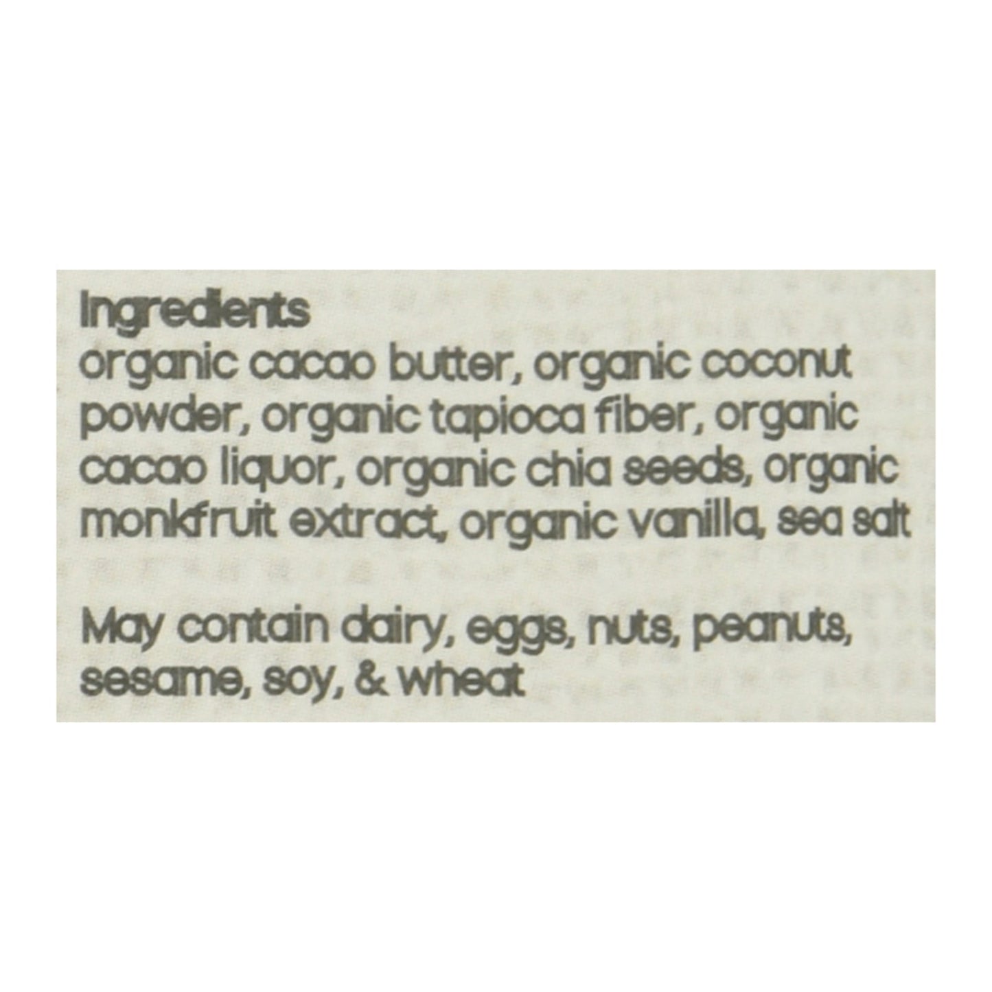 Brooklyn Born Keto Chocolate Coconut Milk Bar - Case of 12 (2.1 Oz)