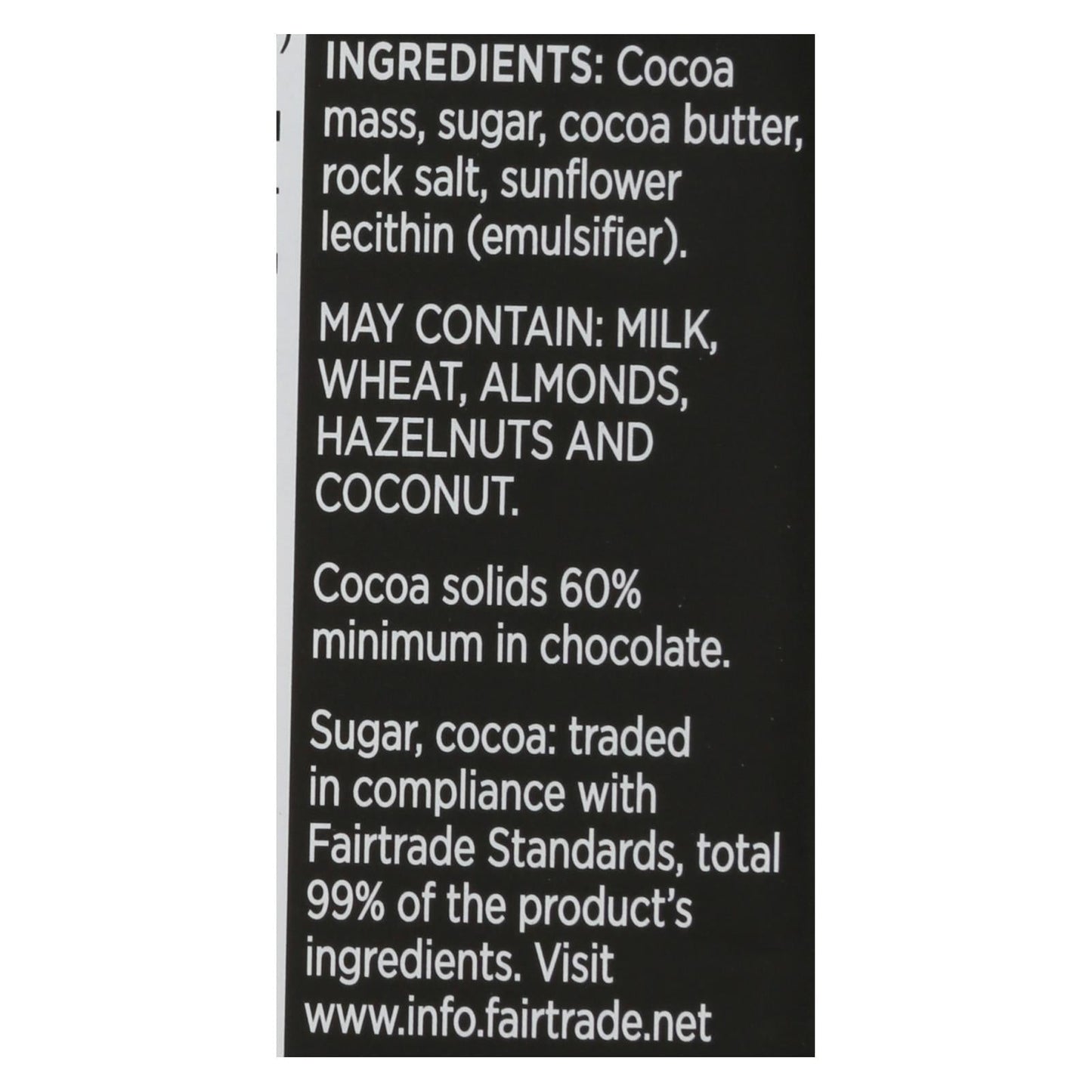 Divine Himalayan Pink Salt Choc Nibs - Case of 12 - 3 Oz