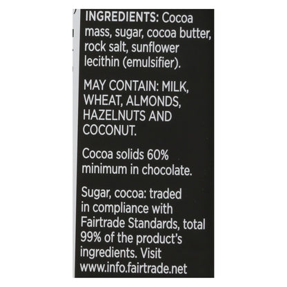 Divine Himalayan Pink Salt Choc Nibs - Case of 12 - 3 Oz