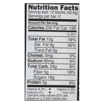 Divine Himalayan Pink Salt Choc Nibs - Case of 12 - 3 Oz