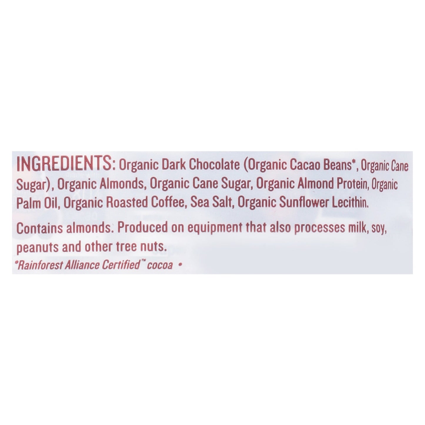 Justin's Almbtr Dark Chocolate Espresso - 4.2 Oz Pack of 6