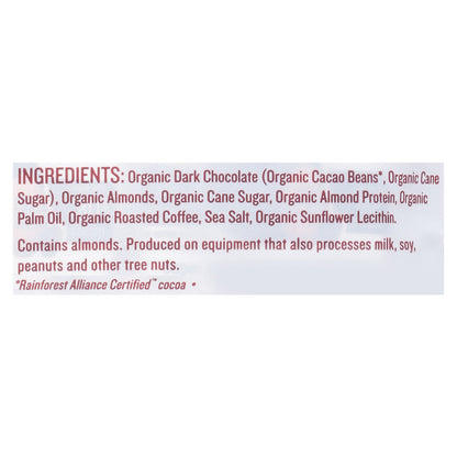 Justin's Almbtr Dark Chocolate Espresso - 4.2 Oz Pack of 6